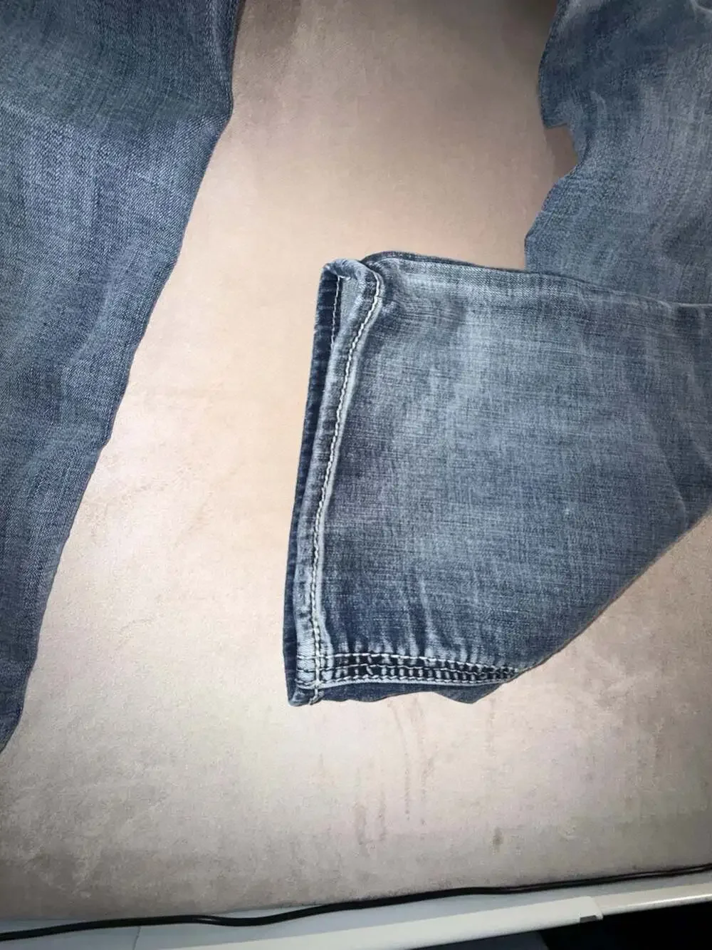 Salvage Supply Straight Relaxed Fit Distressed Jeans Size 44R (B1-2062)
